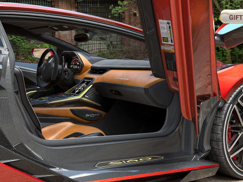 Lambo rghini sian 3D Model