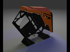 computer case gaming low-poly 3D 模型