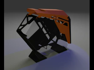 コンピューター ケース ゲーム ローポリ 3Dモデル