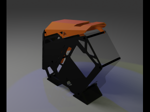 computer case gaming low-poly 3D 模型