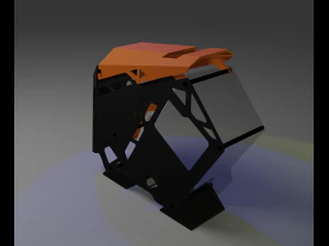 コンピューター ケース ゲーム ローポリ 3Dモデル