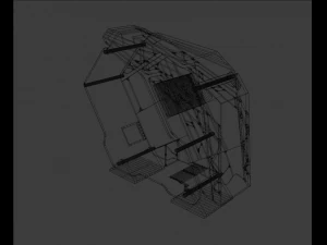 コンピューター ケース ゲーム ローポリ 3Dモデル