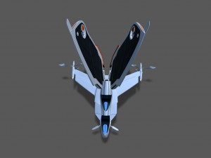 butterflyaircraftfbx 3D-Modell
