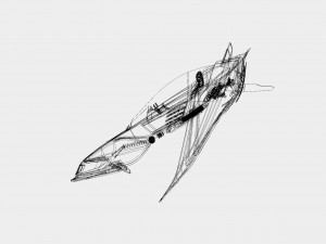 single-seater aircraft 3D Model