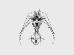 single-seater aircraft 3D Model