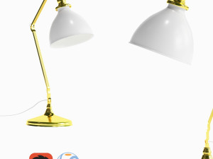 erfan-reading-light Modelo 3D