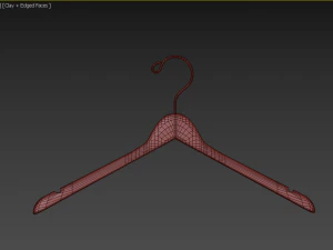 coats for shop and wardrobe 3D Model