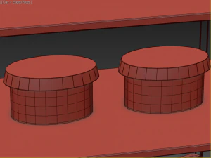 coats for shop and wardrobe 3D Model