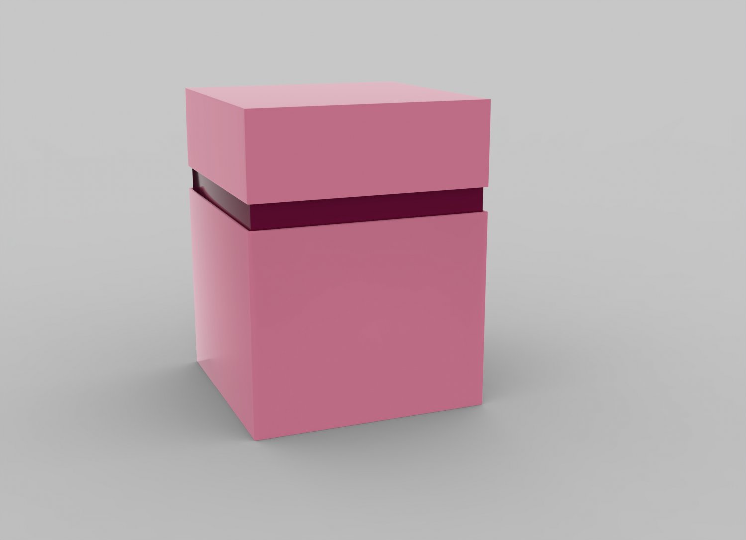 Necklace Packaging Box 3D model