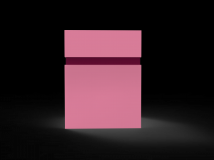 Cosmetics box Packaging Low-poly Modello 3D