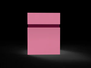 Cosmetics box Packaging Low-poly 3D Model