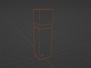 Cosmetics box Packaging Low-poly 3D Model