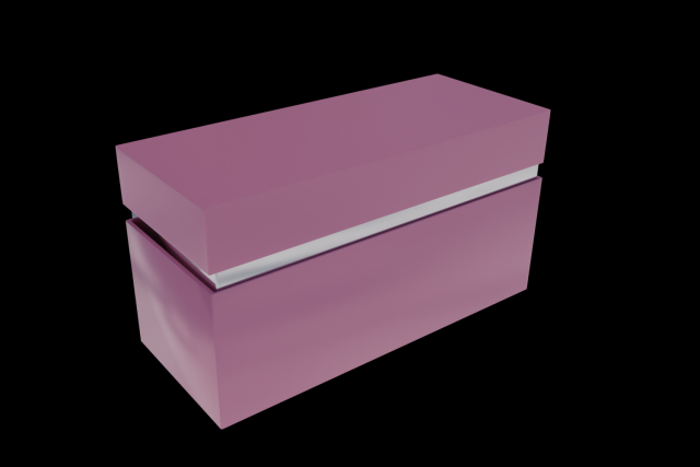 Cosmetics box Packaging Low-poly 3D 模型 .c4d .max .obj .3ds .fbx .stl .blend