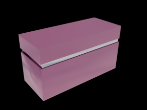Cosmetics box Packaging Low-poly 3D 模型