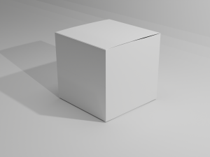 Cardboard box Packaging Low-poly 3D 模型