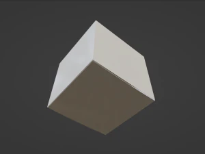 Cardboard box Packaging Low-poly 3D Model