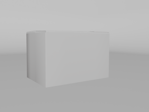 Cardboard box 3D Model