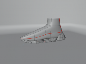 3D realistic shoes low poly 3D Model