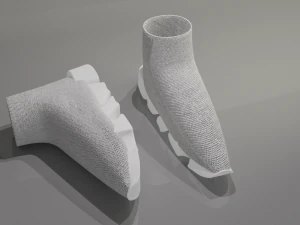 3D realistic shoes low poly 3D Model