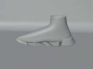 3D realistic shoes low poly 3D Model