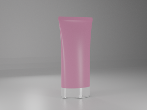 Cosmetics tube Packaging Low-poly 3D-Modell