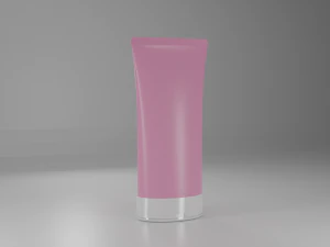 Cosmetics tube Packaging Low-poly 3D Model