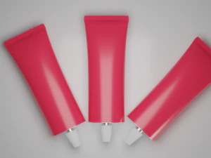 Medical tube low poly 3D Model