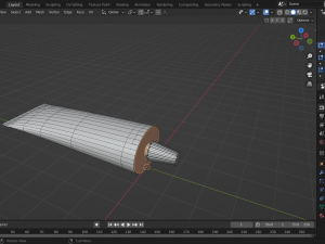 Medical tube low poly 3Dモデル