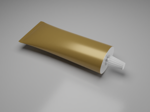 Medical tube low poly 3Dモデル