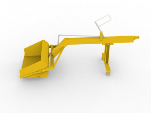 rear shell for farm tractor Model 3D