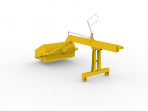 rear shell for farm tractor Model 3D