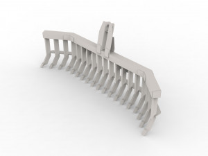 scrapper for farm tractor 3D Model