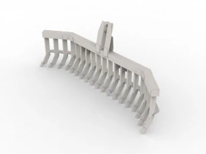 скрепер для сельскохозяйственного трактора 3D Модель