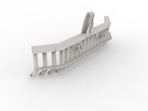 scrapper for farm tractor 3D Model
