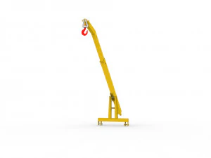 кран для сельскохозяйственного трактора 3D Модель