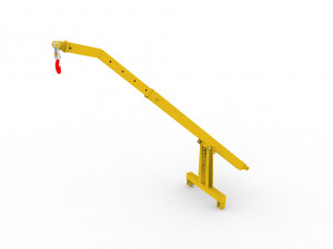 crane for farm tractor Model 3D