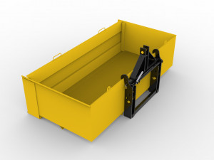 rear platform for tractor 3D Model
