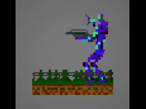 ईवा-01 इवेंजेलियन 3D मॉडल