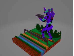eva-01 evangelion 3Dモデル