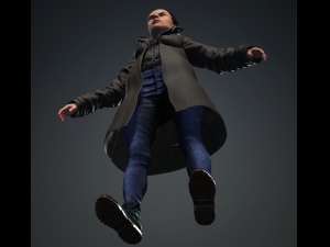 CARTHERINE - Realistic Female Character Low-poly 3Dモデル