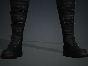 Glory - Female Rigged 3d Character Low-poly 3D Model
