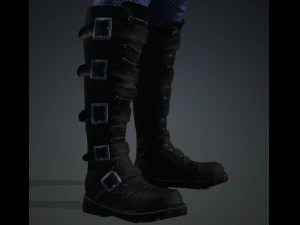 Glory - Female Rigged 3d Character Low-poly 3D Model