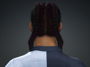 Meet FURAHA - Realistic black female real-time Low-poly 3D Model