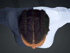 Meet FURAHA - Realistic black female real-time Low-poly 3D Model