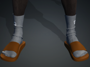 Meet CHIBU - Realistic Standing Black Boy Low-poly 3D 模型