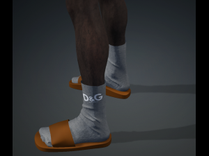 Meet CHIBU - Realistic Standing Black Boy Low-poly 3D 模型