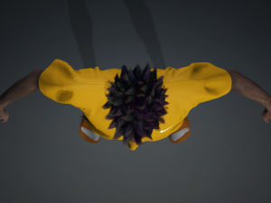 Meet CHIBU - Realistic Standing Black Boy Low-poly 3D 模型