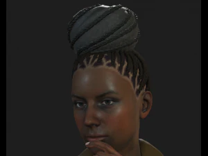 Rigged 3 Pack Man and Women discussion Collection Low-poly 3D Model