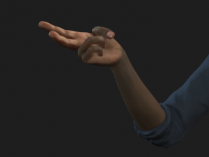 Rigged 3 Pack Man and Women discussion Collection Low-poly 3D-Modell