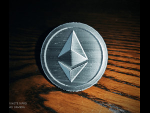 ethereum coin 3D Print Model
